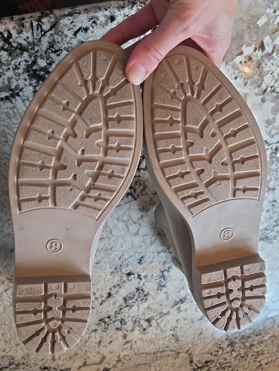 Women's Chelsea Rain Boots - Taupe (A New Day) - Picture 2 of 2